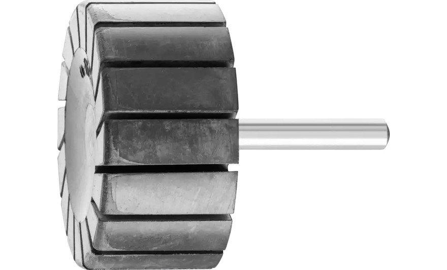 Pferd 41994 2" x 1" Spiral Band Rubber Drum Holder | Cylindrical Shape | 1/4" Shank | Box of 5