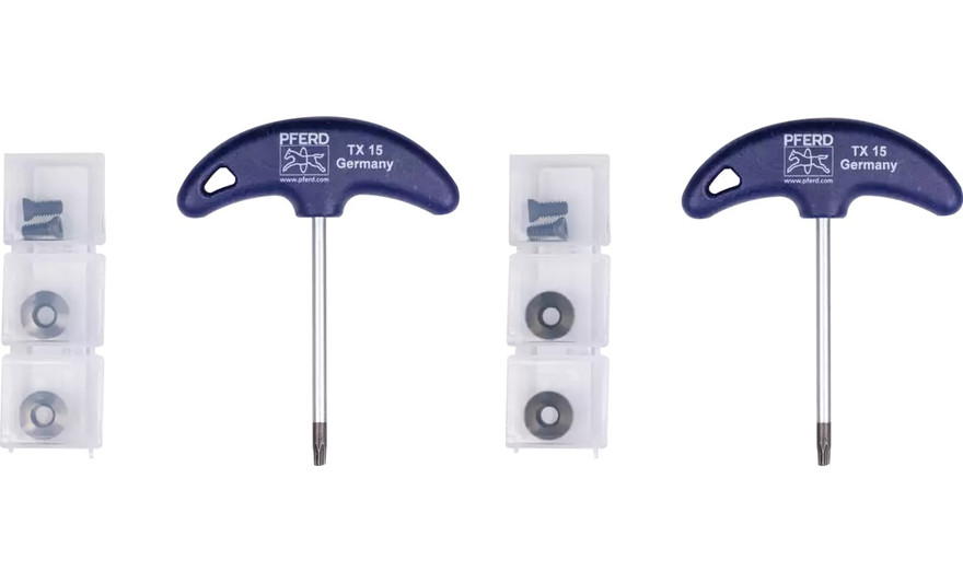 Pferd 20102 4-1/2"/5" Alumaster Service Set for Alumaster High Speed Disc | 5 Piece