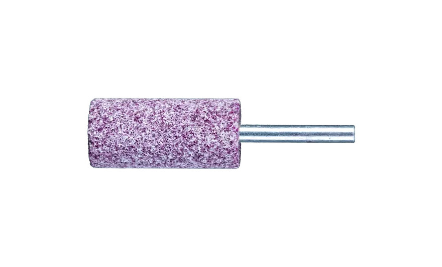 Pferd 34216 W222 Vitrified Mounted Point | 1/4" Shank | Aluminum Oxide 30 Grit | Steel | 1" Point Diameter | Box of 10