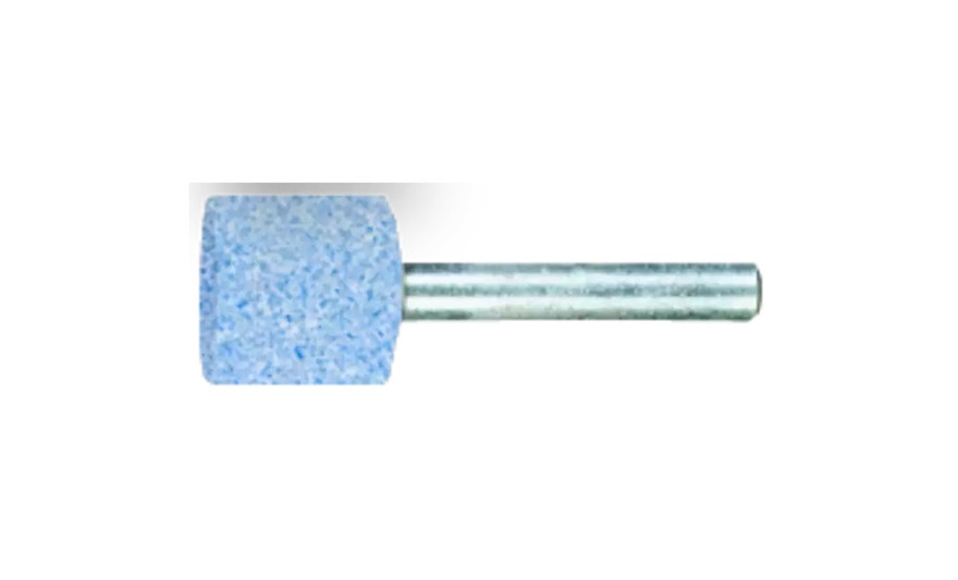 Pferd 30035 A39 Vitrified Mounted Point | 1/4" Shank | Ceramic Oxide 46 Grit | Tough | 3/4" Point Diameter | Box of 10