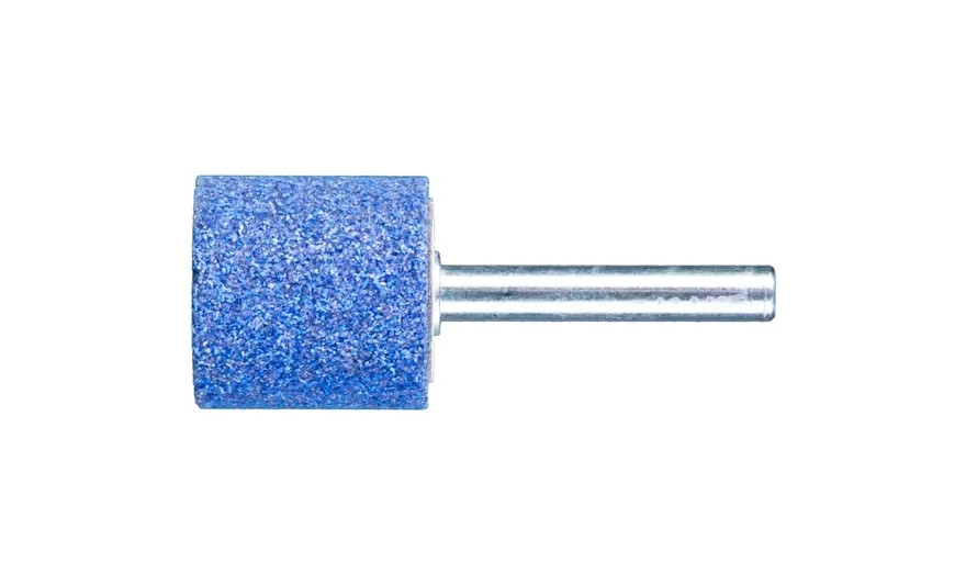 Pferd 30169 W220 Vitrified Mounted Point | 1/4" Shank | Ceramic Oxide 46 Grit | Tough | 1" Point Diameter | Box of 10