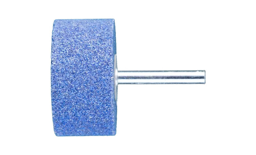 Pferd 30191 W242 Vitrified Mounted Point | 1/4" Shank | Ceramic Oxide 46 Grit | Tough | 2" Point Diameter | Box of 10