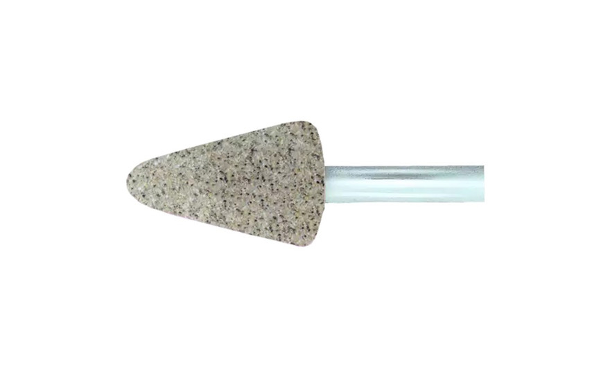 Pferd 35109 A5 Resin Mounted Point | 1/4" Shank | Aluminum Oxide 30 Grit | Inox Edge | 3/4" Point Diameter | Box of 10