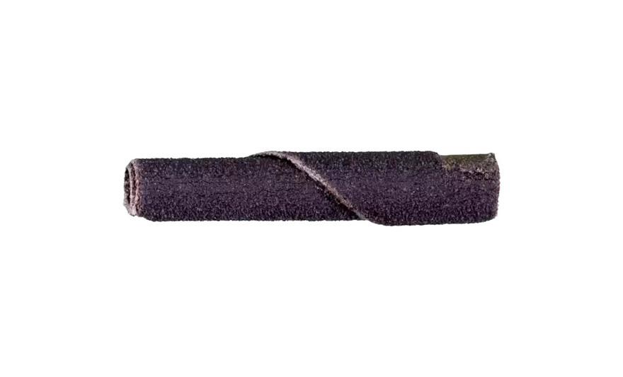 Pferd 41482 1/4" x 1-1/2" Poliroll Cartridge Roll | Cylindrical Shape | 1/8" Arbor Hole Untapered Type | Aluminum Oxide 120 Grit | Box of 50
