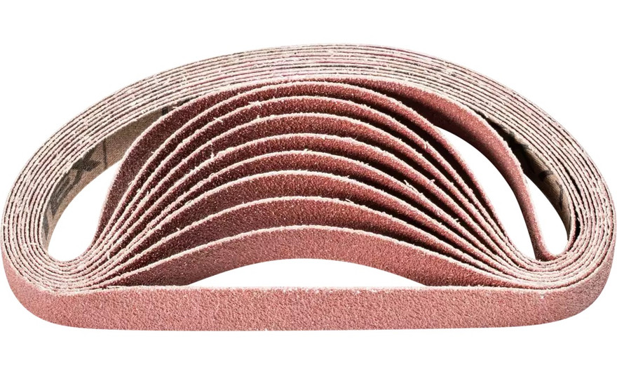 Pferd 49028 1/2" x 12" Coated File Belt | Aluminum Oxide 80 Grit | Box of 50