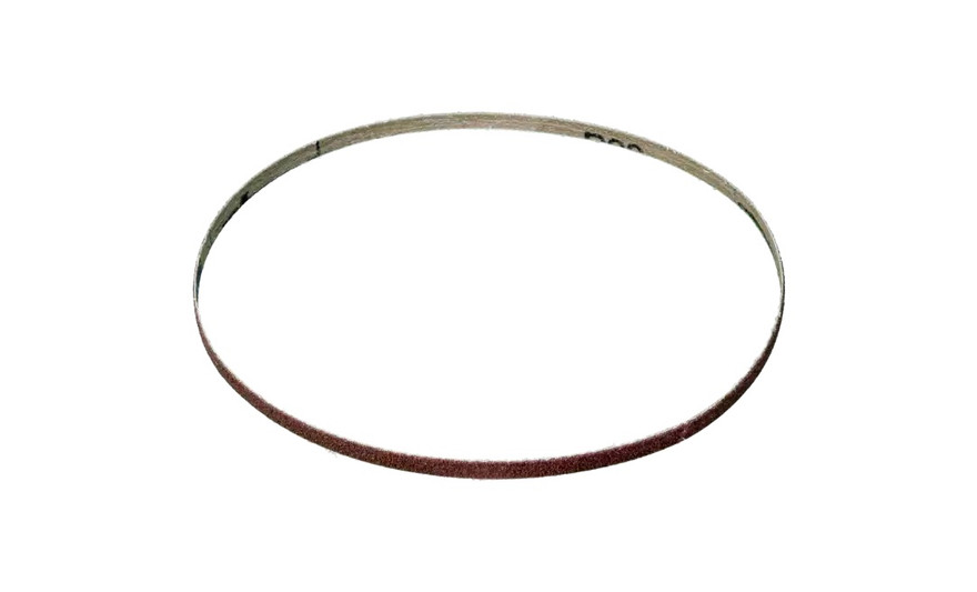 Pferd 49004 1/4" x 18" Coated File Belt | Aluminum Oxide 80 Grit | Box of 50