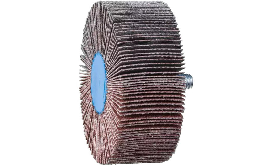 Pferd 45423 2-1/2" x 1" Quick Change Flap Wheel | 1/4-20" Thread | 23,000 Max. RPM | Aluminum Oxide 180 Grit | Box of 10