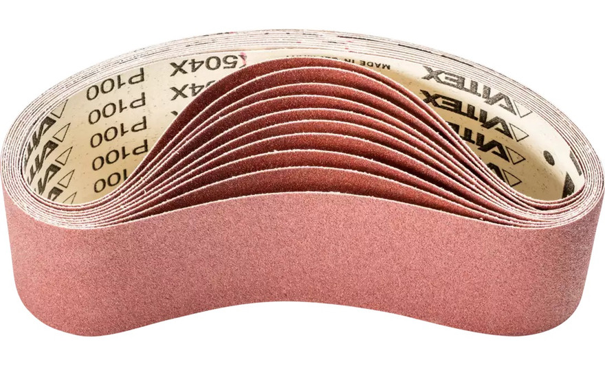 Pferd 49215 3" x 21" Abrasive Coated Portable Belt | Aluminum Oxide 100 Grit | Box of 10