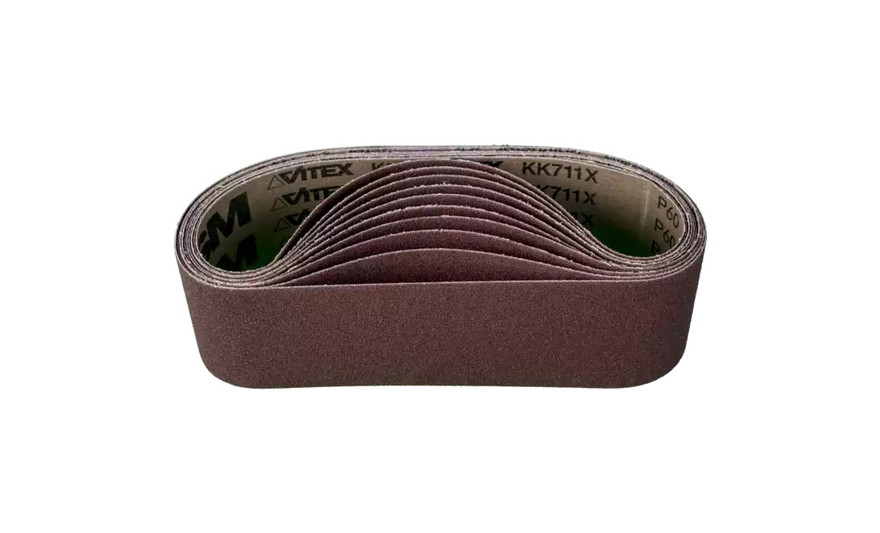 Pferd 49252 3" x 24" Abrasive Coated Portable Belt | Aluminum Oxide 60 Grit | Box of 10