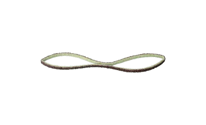 Pferd 43551 1/4" x 18" Polivlies Surface Conditioning Belt | Medium Grade | Aluminum Oxide 180 Grit | Box of 10