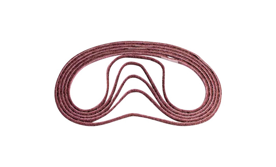 Pferd 43554 1/4" x 24" Polivlies Surface Conditioning Belt | Medium Grade | Aluminum Oxide 180 Grit | Box of 10