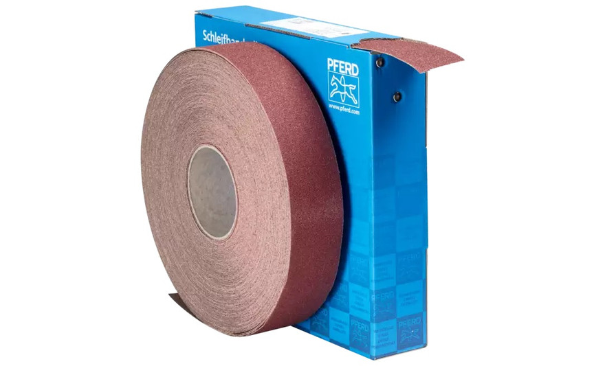 Pferd 47216 2" Abrasive Shop Roll Resin/Resin Heavy Duty | 50 Yard Roll | Aluminum Oxide 60 Grit | Box of 1