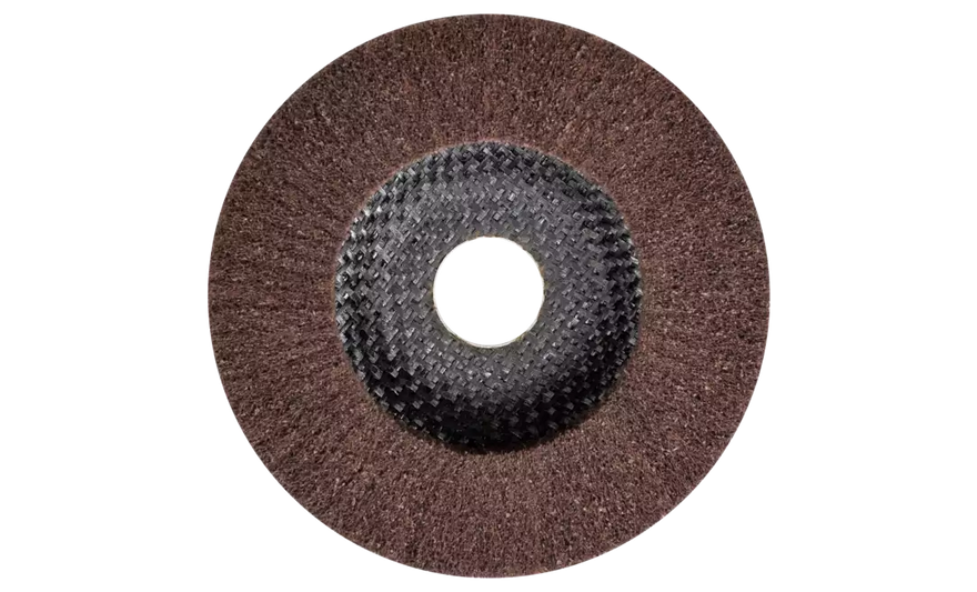 Pferd 45892 4-1/2" x 7/8" Non Woven Polinox Fibre Backing Disc | 5,300 Max. RPM | 3/4" Height | Aluminum Oxide 180 Grit | PNL Type | Sold by Box of 5