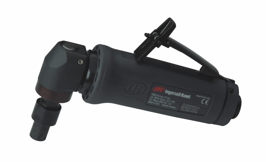 Ingersoll Rand G1A200PG4M G1 Series Angle Die Grinder | 0.4 HP | 20000 RPM | 6 mm Collet | Piped Away Exhaust