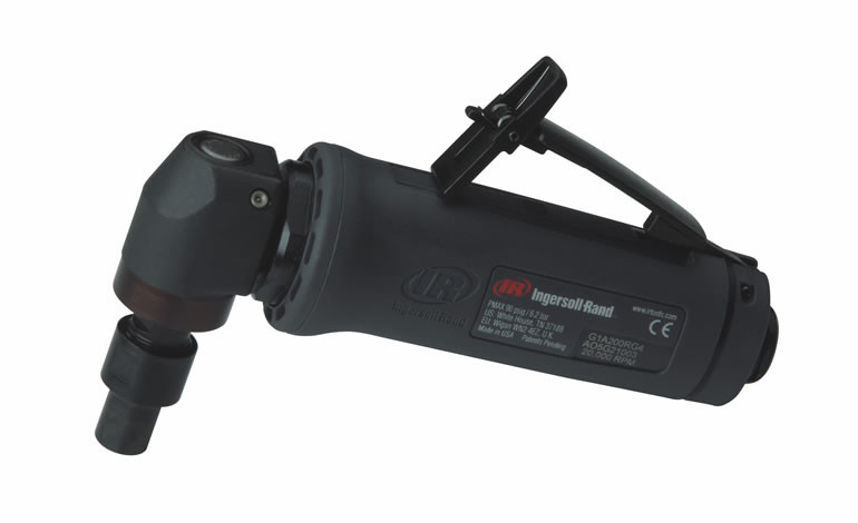 Ingersoll Rand G1A200PS4 Angle Air Die Grinder | 0.4 HP | 20,000 RPM | 1/4" - 20 Spindle | Piped Away Exhaust