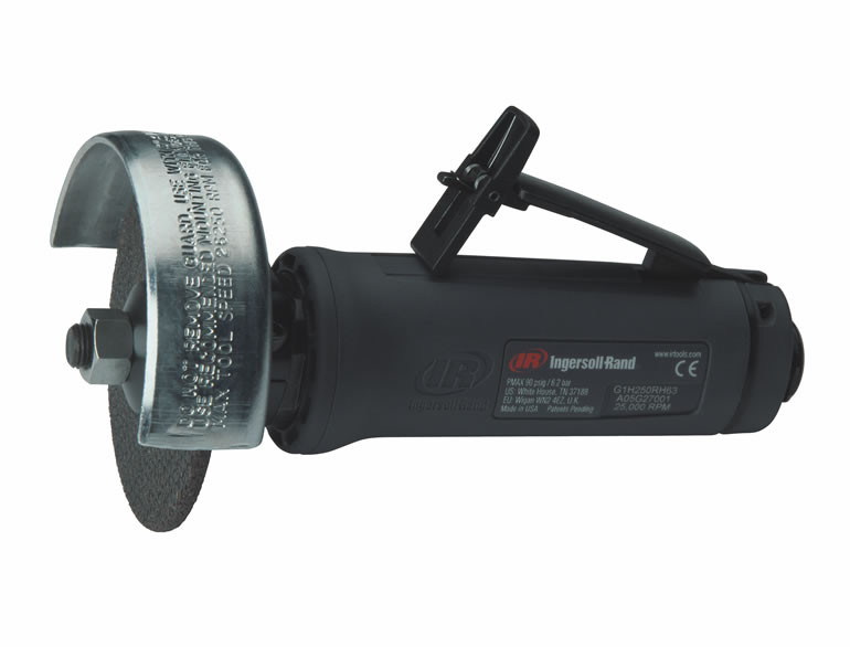 Ingersoll Rand G1H250PH63 Horizontal Air Grinder | 0.4 HP | 25,000 RPM | 3/8" - 24 Thread | Rear-Piped Away Exhaust