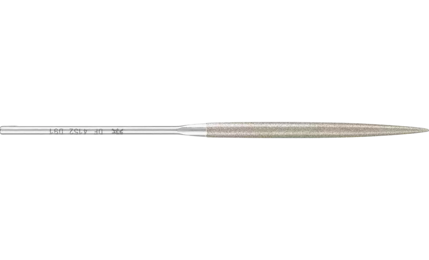 Pferd 04032 5-1/2" Diamond Needle File | Half Round | Fine Cut | 1/8" Shank