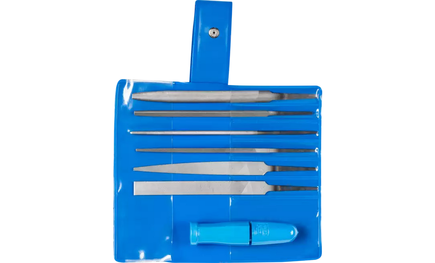 Pferd 17009 American Pattern 4" Key File Set 265 A | Second Cut | Set of 6