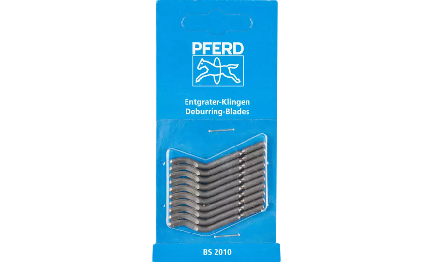 Pferd 19514 Deburring Blade for Hand Deburrer | 1/8" Shank | Sold by Box of 10