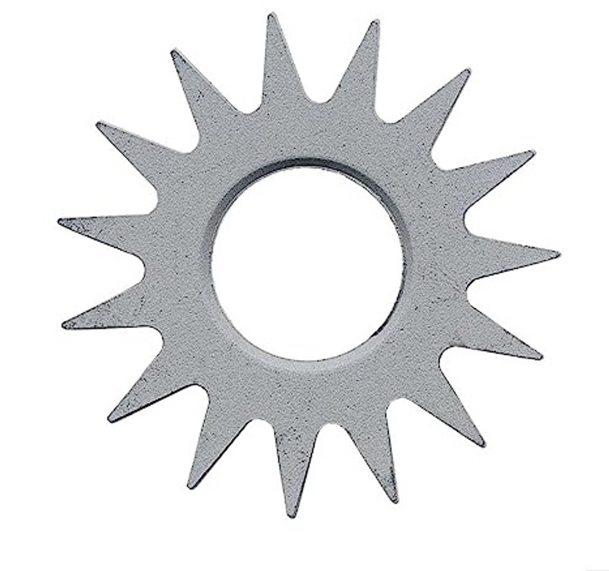 CS Unitec 37427 1/8" Cutting Teeth Set | Claw Cutter | Diagonal Teeth | Set of 16