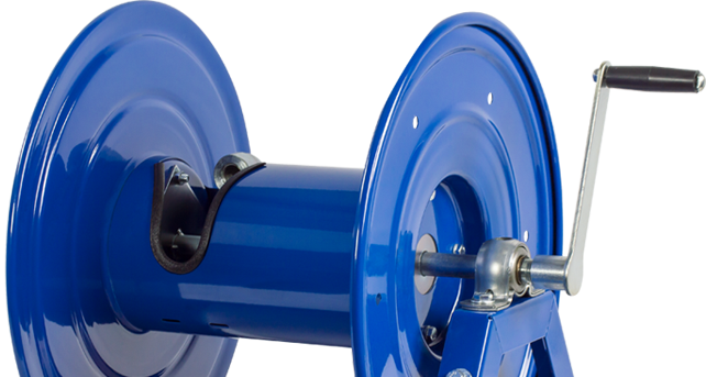 Coxreels 1125-5-100 Hand Crank Hose Reel | 1125 Series | 3/4" Hose Diameter | 100' Hose Length | 3000 Max PSI | Less Hose