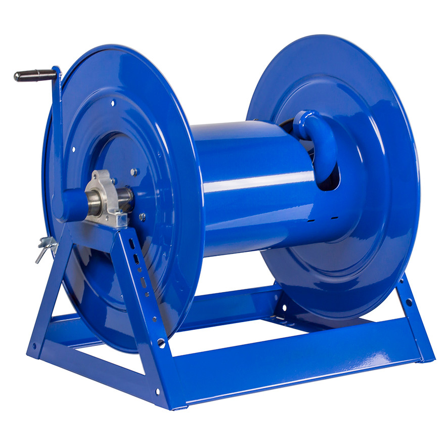 Coxreels 1185-2024 Hand Crank Hose Reel | 1185 Series | 1 1/2" Hose Diameter | 100' Hose Length | 1500 Max PSI | Less Hose