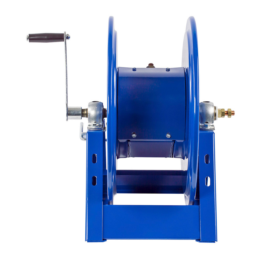 Coxreels 1125WCL-6-C Large Capacity Bevel Geared Hand Crank Welding Cable Reel | 1125WCL Series | #2 Cable Gauge | 300' Cable Capacity | 450 Amps | Less Cable