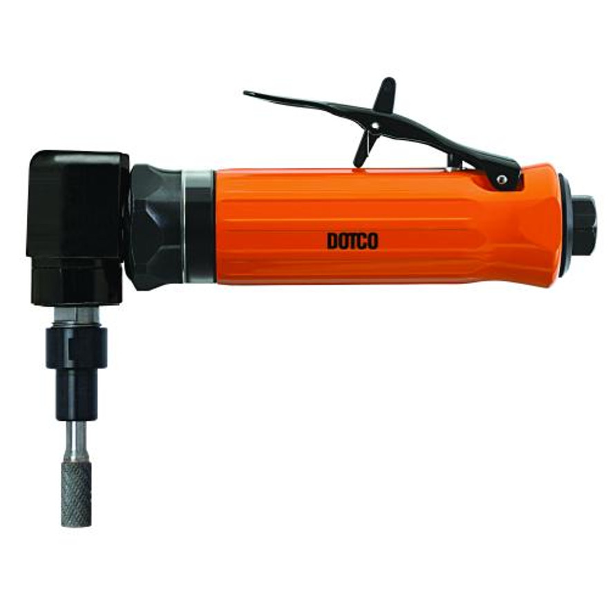 Dotco 10LF200-36M6 Precision Right Angle Die Grinder | 10LF Series | 0.4 HP | 12000 RPM | 6mm Collet | Front Exhaust