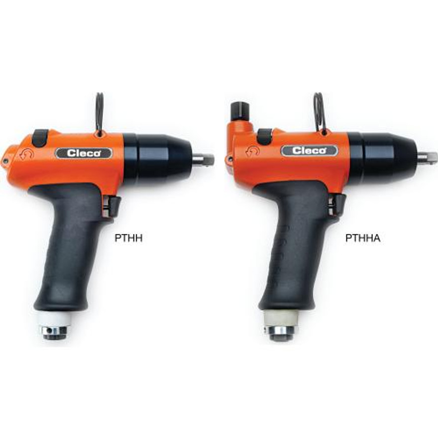 Cleco 55PTHHA403 Shut-Off Model Hydraulic Pulse Tool | H Series | Pistol Grip | 4000 RPM | 3/8" Square Drive | 22.1 (ft-lb) Max Torque