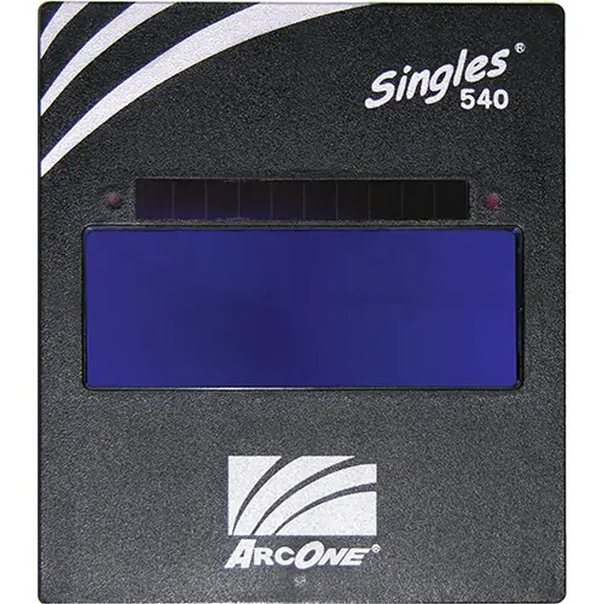 ArcOne S540-10 5" x 4" Singles HD Retrofit Auto-Darkening Lens | 2.5 Light Shade | 10 Dark Shade | Fixed