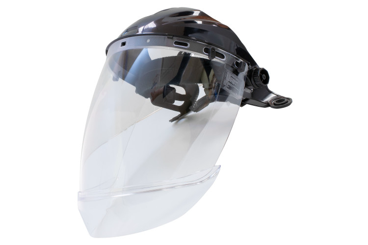 ArcOne BG4-K Browguard with Visor | 3" Crown Size | 16" x 9" x 0.06" Size | Nylon