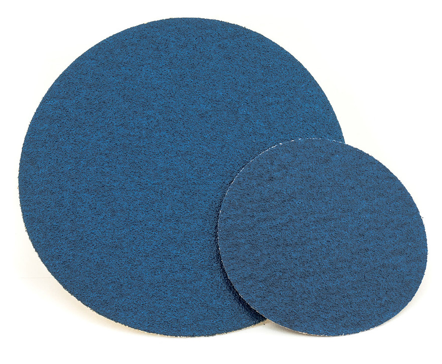 United Abrasive 37138 Individual PSA Cloth Disc | Zirconium | 9" Diameter | 40 Grit | Sold by Box of 25