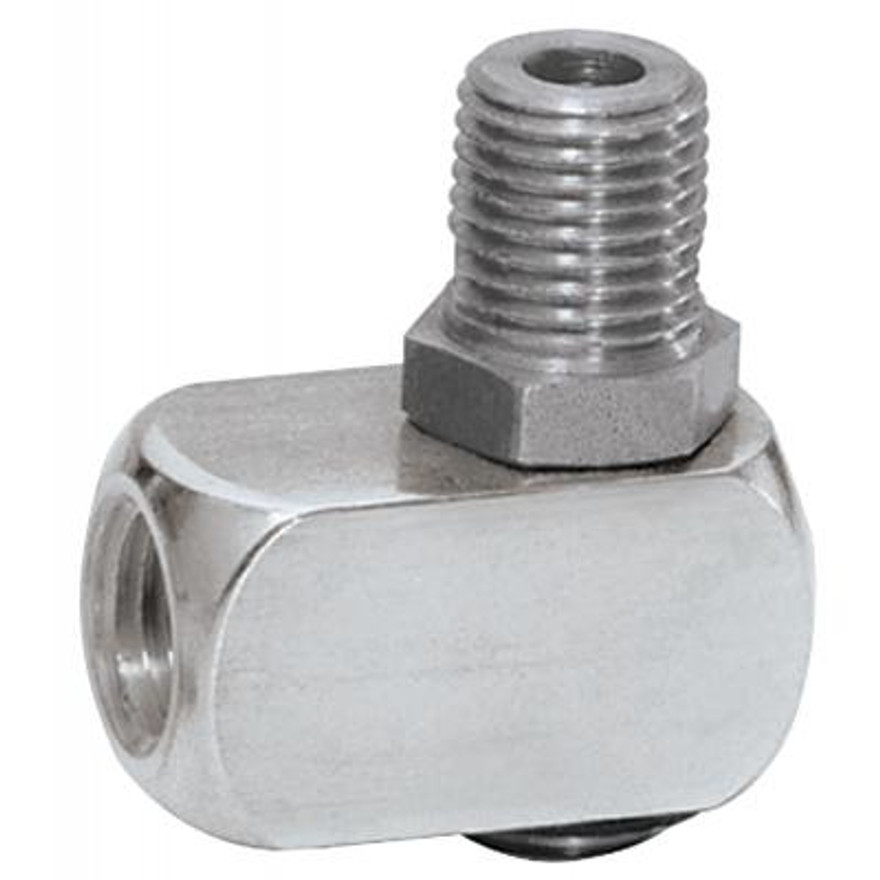 Dynabrade 95592 Dynaswivel Air Line Connector | Single Pivot | 1/2" NPT Thread