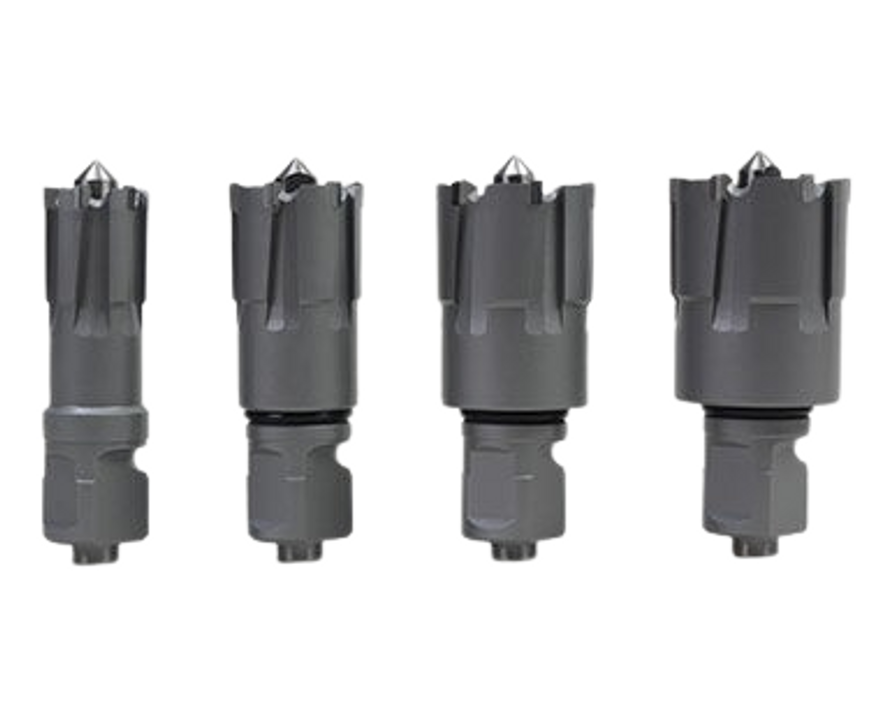 CS Unitec 4-1-136 C Carbide-Tipped Railroad Annular Cutting Bit | 4-Series | 1-1/8" Diameter | 1-3/8" Depth
