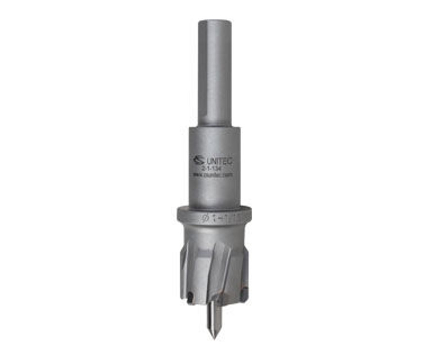 CS Unitec 2-1-136 Extra Heavy Duty Carbide-Tipped Hole Cutter | 2-Series | 1-1/8" Diameter | 5/8" Depth