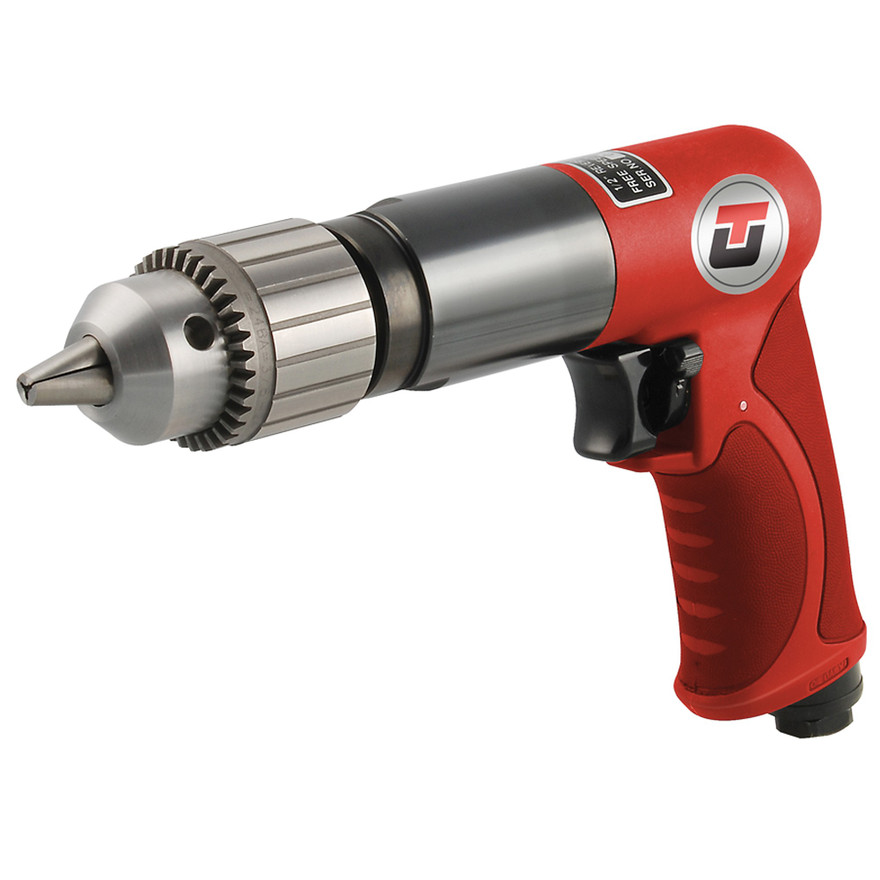 Universal Tool UT8840R-1 Reversible Drill | 0.75 HP | 800 RPM | 1/2" Chuck | Handle Exhaust