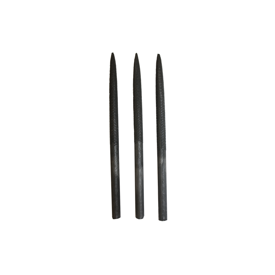 Universal Tool 5680 Round Single Cut Air File | Sold by Pack of 3