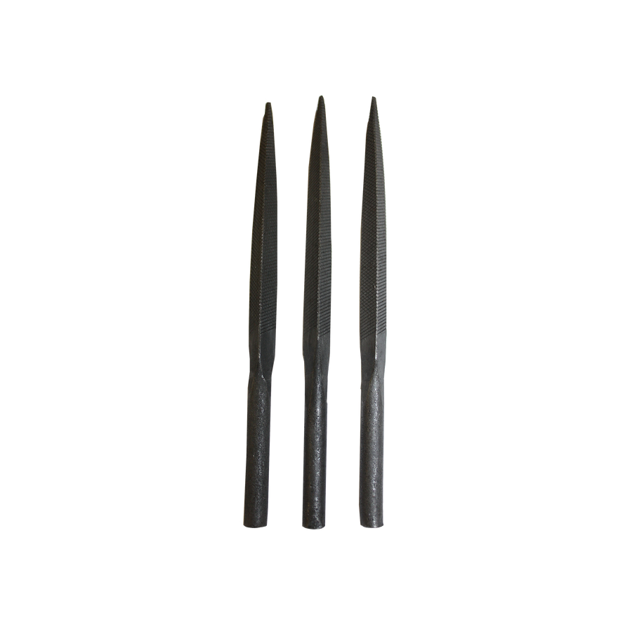 Universal Tool 5681 Triangle Single Cut Air File | Sold by Pack of 3