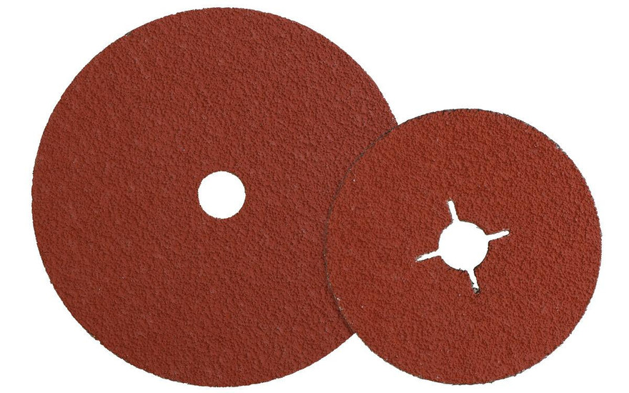 Walter Surface Technologies 15A456 XTRACUT Sanding Disc | 7/8" Arbor Hole | 4-1/2" Diameter | 13300 Max. RPM | Ceramic 60 Grit | Sold by Box of 25