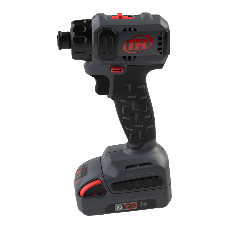 Ingersoll Rand D3411 Cordless Compact Screwdriver | 1/4" Hex Chuck | 1800 RPM | 450 (in-lbs) Max Torque