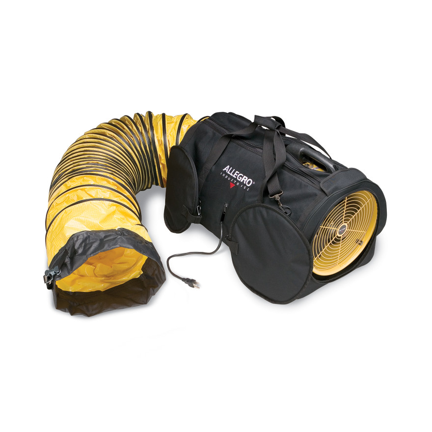 Allegro 9535-12L 12" AC Air Bag with 25' Ducting | 1/2 HP | 120V AC