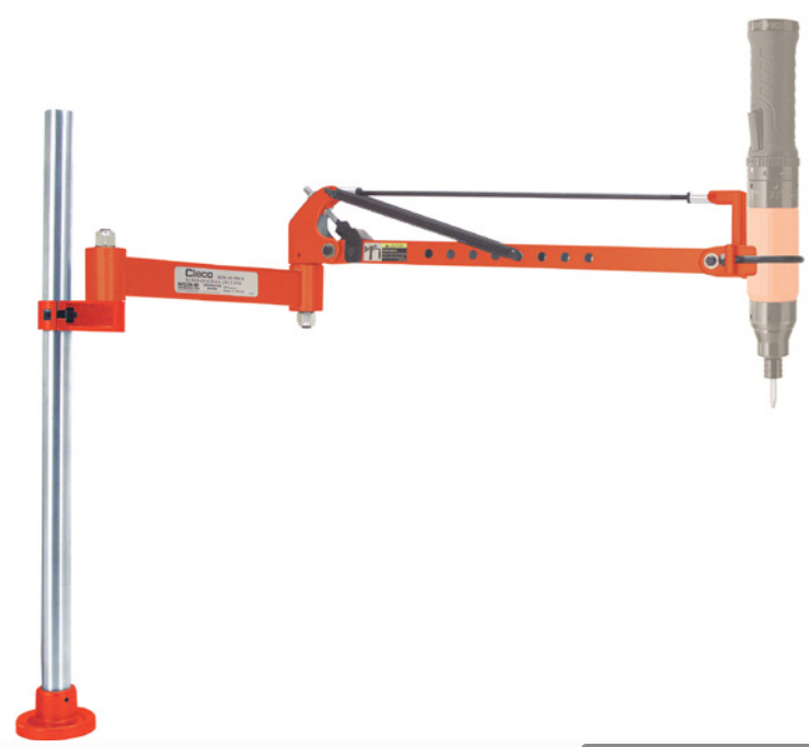 Cleco 520009 Pneumatic Spring Balance Arm | PBA-12-AH | Parallel Arm | 12" Arm Extension