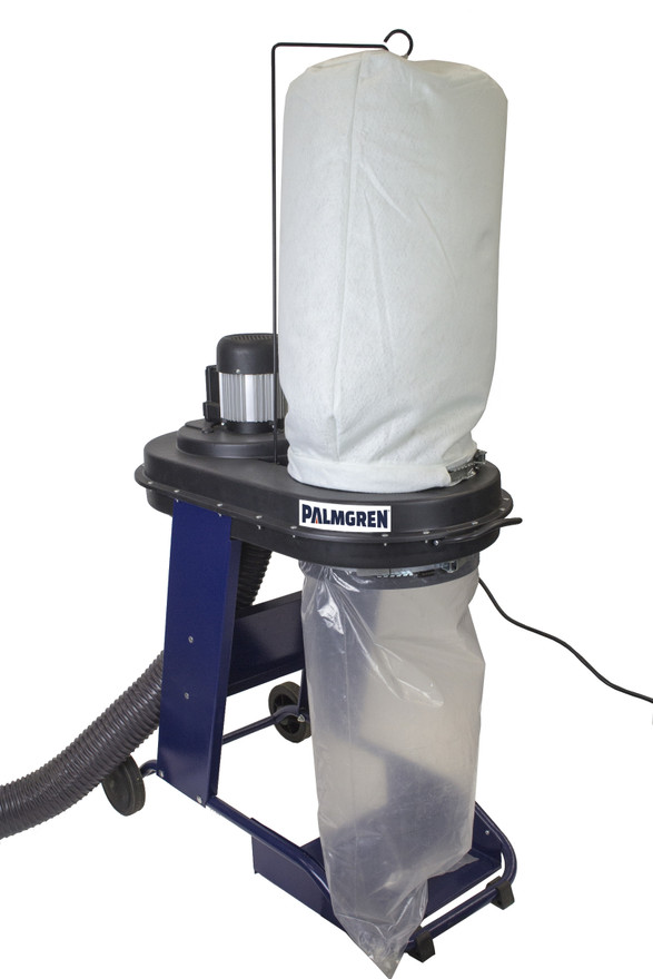 Palmgren 9686009 650 CFM Wood Only Dust Collector | 3/4' HP | 22 gal. Bag Capacity