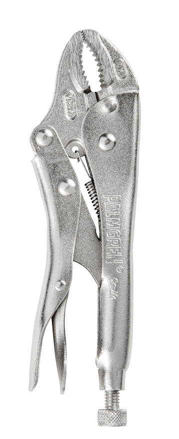 Palmgren 70750 Curved Jaw Locking Plier | 7" Max Open Capacity | 1-3/4" Max. Jaw Opening | 1/2" Jaw Width
