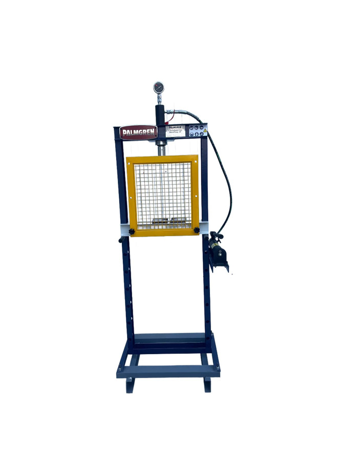 Palmgren 9661618 5 Ton H-Frame Manual Pump Hydraulic Press | 60" Frame | 20" x 26" Base Size