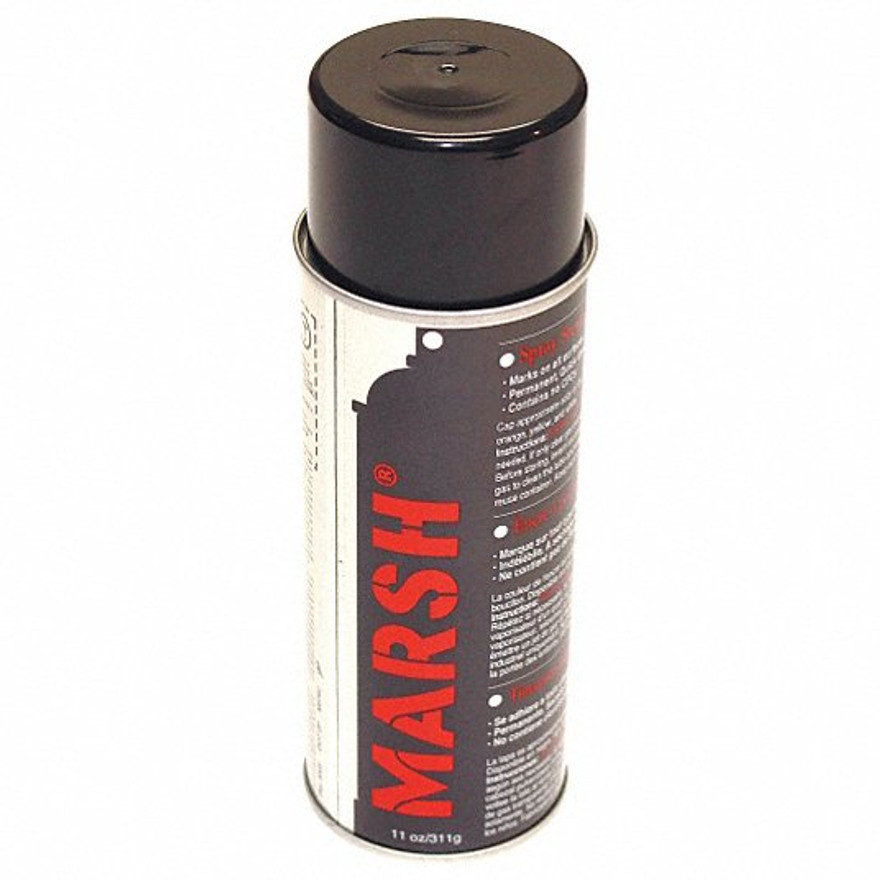 Marsh 30395 Spray Stencil Ink | Black | Sold By Pack of 12