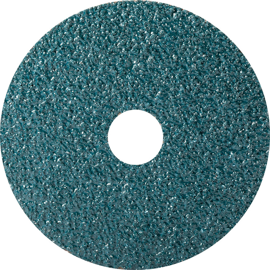 United Abrasives 57245 Fiber Disc | 7" Diameter | 7/8" Arbor Hole | 7S Ceramic 36 Grit | 8500 Max RPM | Blue Line Premium Packaging (Pack of 100)