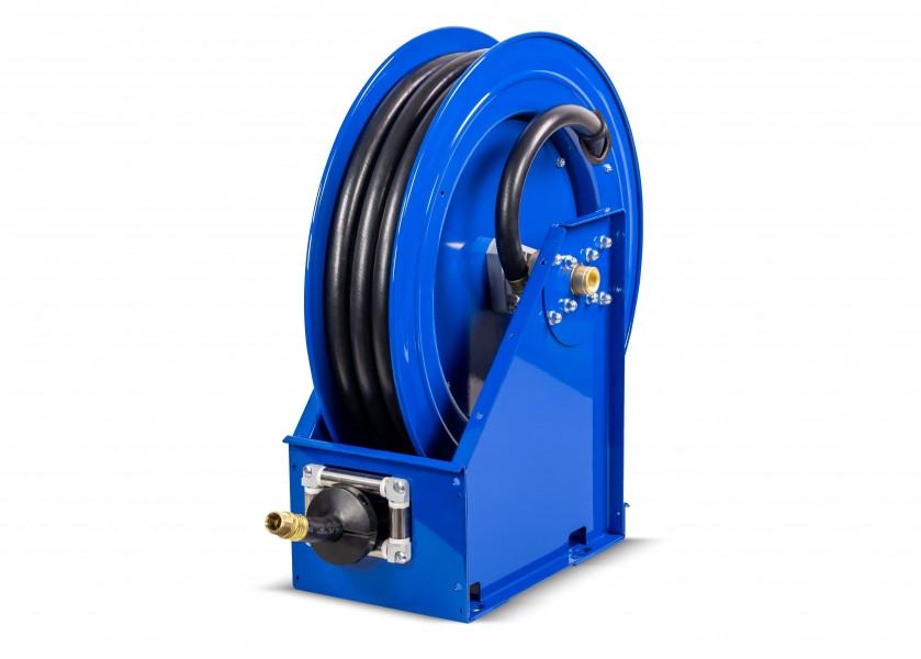 Coxreels XTM-MPL-650 Extreme Duty Spring Rewind Hose Reel | XTM Series | 1" Hose Diameter | 50' Hose Length | 1250 Max PSI | Less Hose