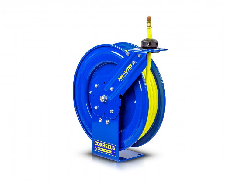 Coxreels SH-N-375-HV Low Pressure Spring Rewind Hose Reel | SH Series | 3/8" Hose Diameter | 75' Hose Length | 300 Max PSI
