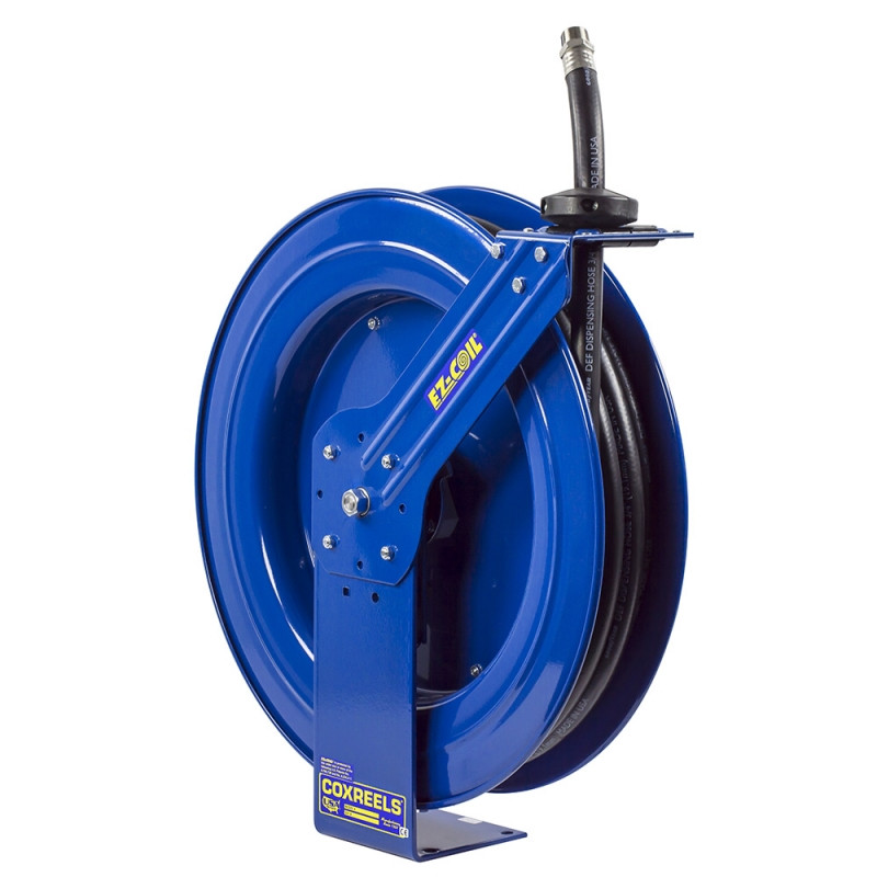 Coxreels EZ-SH-550-DF-BBX DEF Heavy Duty Spring Rewind Hose Reel | EZ-T-DEF Series | 3/4" Hose Diameter | 50' Hose Length | 300 Max PSI